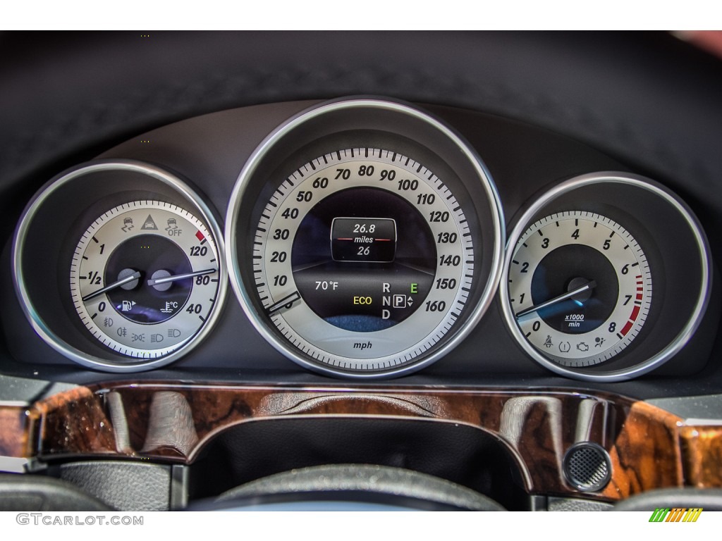 2014 Mercedes-Benz E 550 4Matic Sedan Gauges Photo #83419942