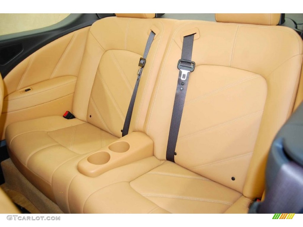 2012 Nissan Murano CrossCabriolet AWD Rear Seat Photos