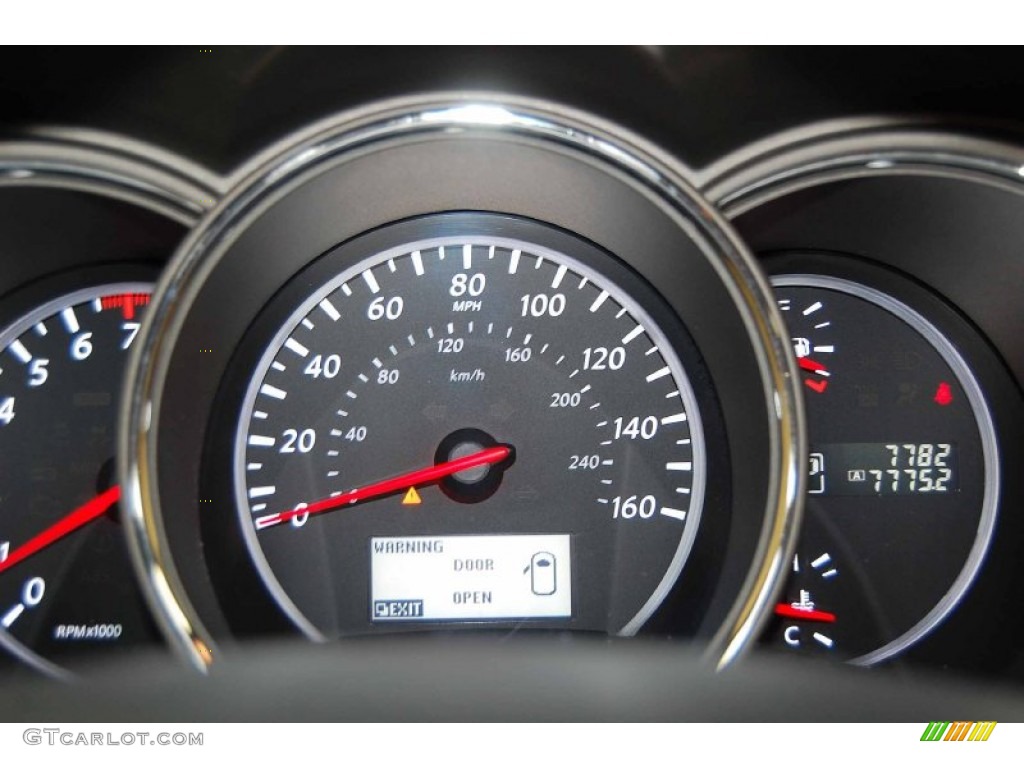 2012 Nissan Murano CrossCabriolet AWD Gauges Photos