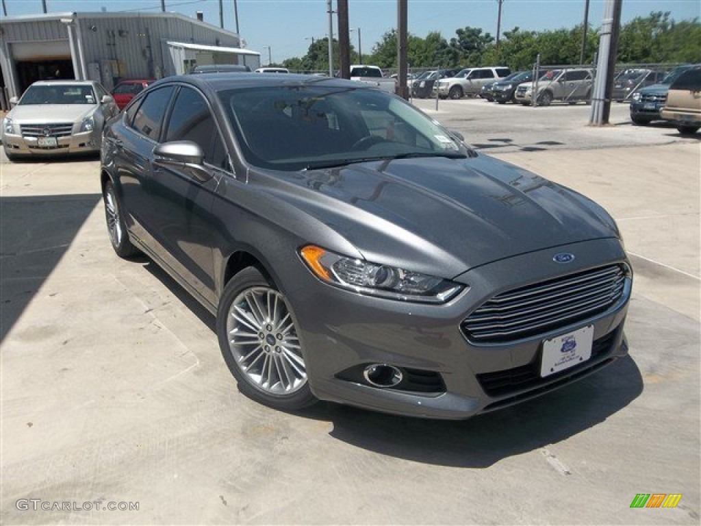 2013 Fusion SE 1.6 EcoBoost - Sterling Gray Metallic / Charcoal Black photo #5