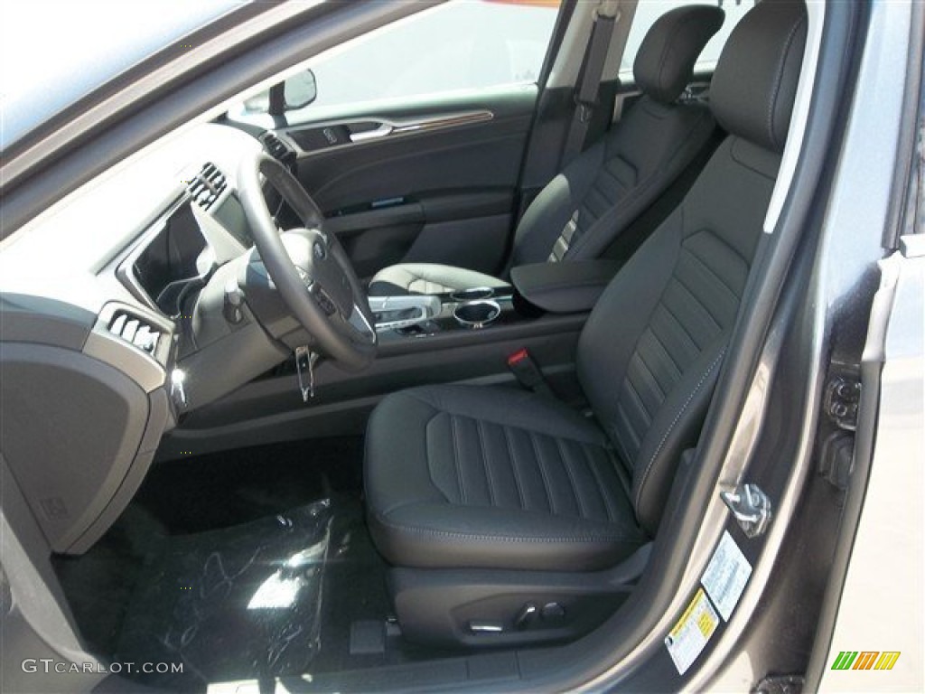 2013 Fusion SE 1.6 EcoBoost - Sterling Gray Metallic / Charcoal Black photo #16