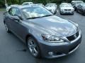 Nebula Gray Pearl 2013 Lexus IS 250 C Convertible Exterior
