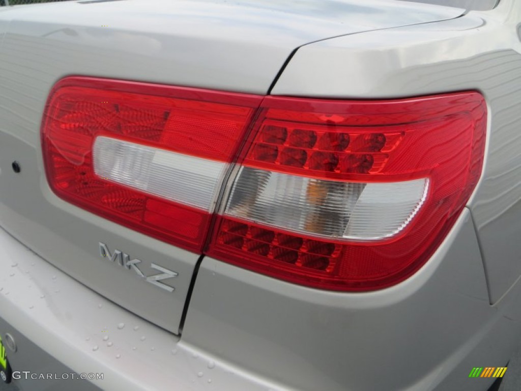 2008 MKZ Sedan - Silver Birch Metallic / Dark Charcoal photo #14