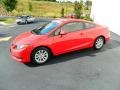 Rallye Red - Civic EX Coupe Photo No. 4