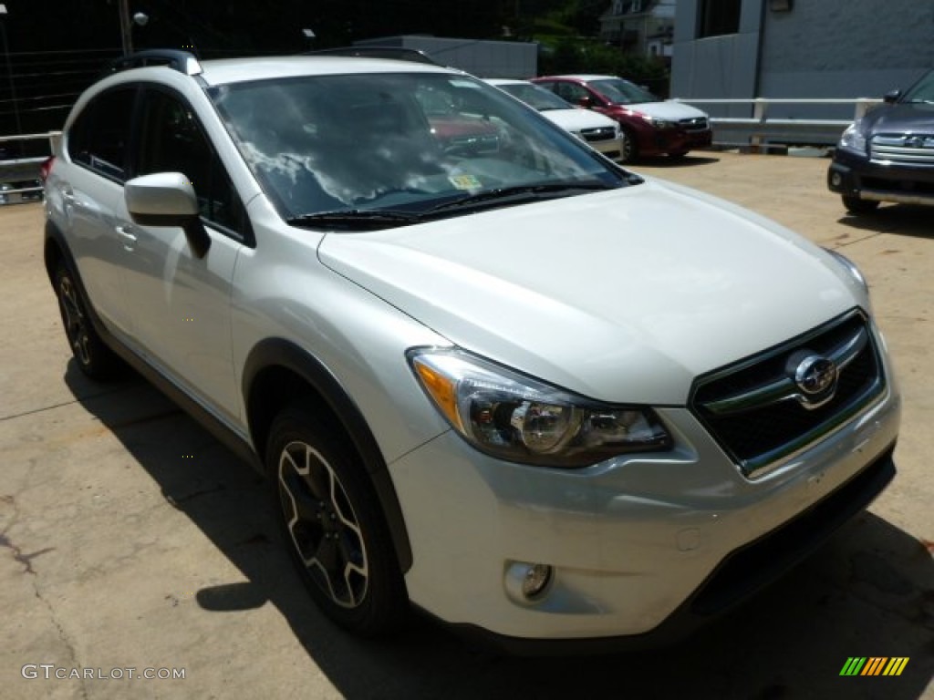 2013 XV Crosstrek 2.0 Limited - Satin White Pearl / Ivory photo #6