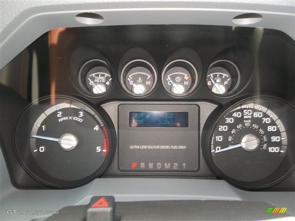 2013 Ford F350 Super Duty XL Crew Cab 4x4 Chassis Gauges Photos