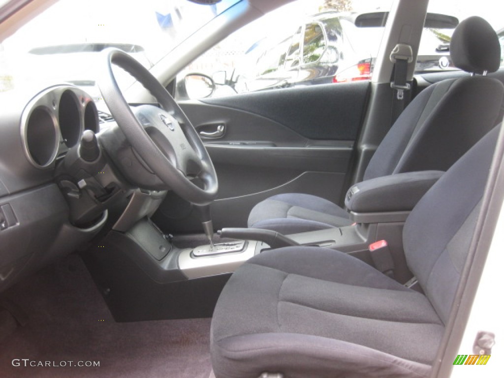 2003 Altima 2.5 S - Cloud White / Charcoal photo #14