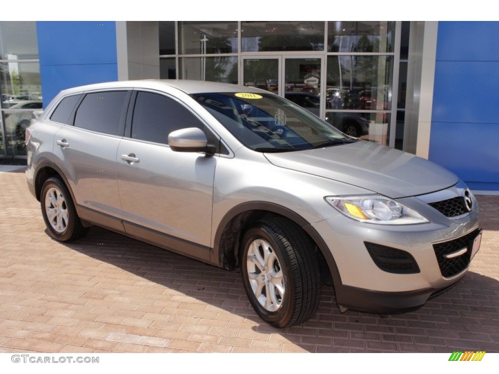 2011 CX-9 Sport AWD - Dolphin Gray Mica / Black photo #12