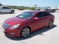 2013 Sparkling Ruby Hyundai Sonata Limited 2.0T  photo #1