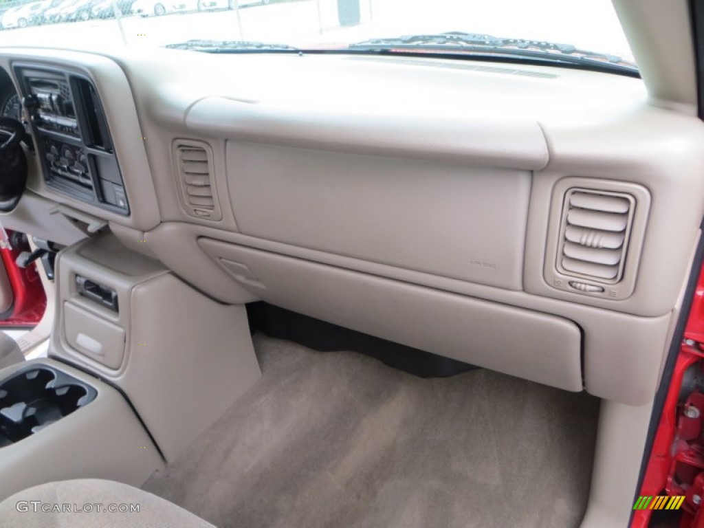 2001 GMC Sierra 1500 SLE Extended Cab Neutral Dashboard Photo #83427593