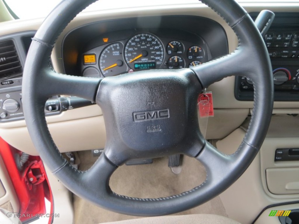 2001 GMC Sierra 1500 SLE Extended Cab Steering Wheel Photos