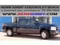 2008 Dark Blue Metallic Chevrolet Silverado 1500 LT Crew Cab 4x4  photo #1