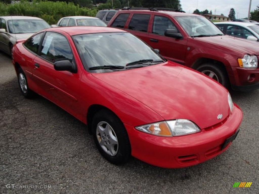 2001 Cavalier Coupe - Bright Red / Graphite photo #1