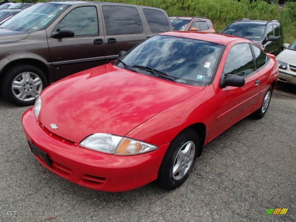 2001 Cavalier Coupe - Bright Red / Graphite photo #3