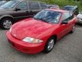 2001 Bright Red Chevrolet Cavalier Coupe  photo #3