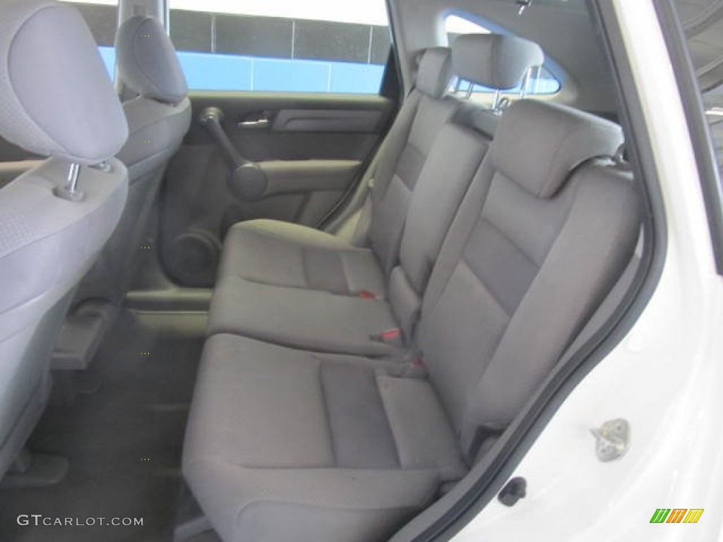 2009 CR-V LX 4WD - Taffeta White / Gray photo #10