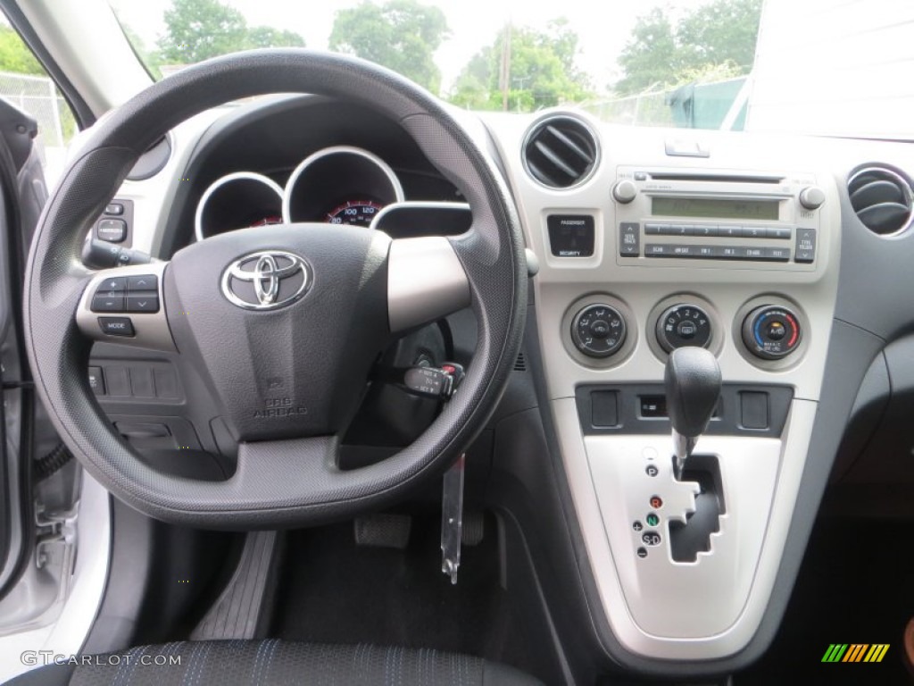2012 Toyota Matrix S Dark Charcoal Dashboard Photo #83429782