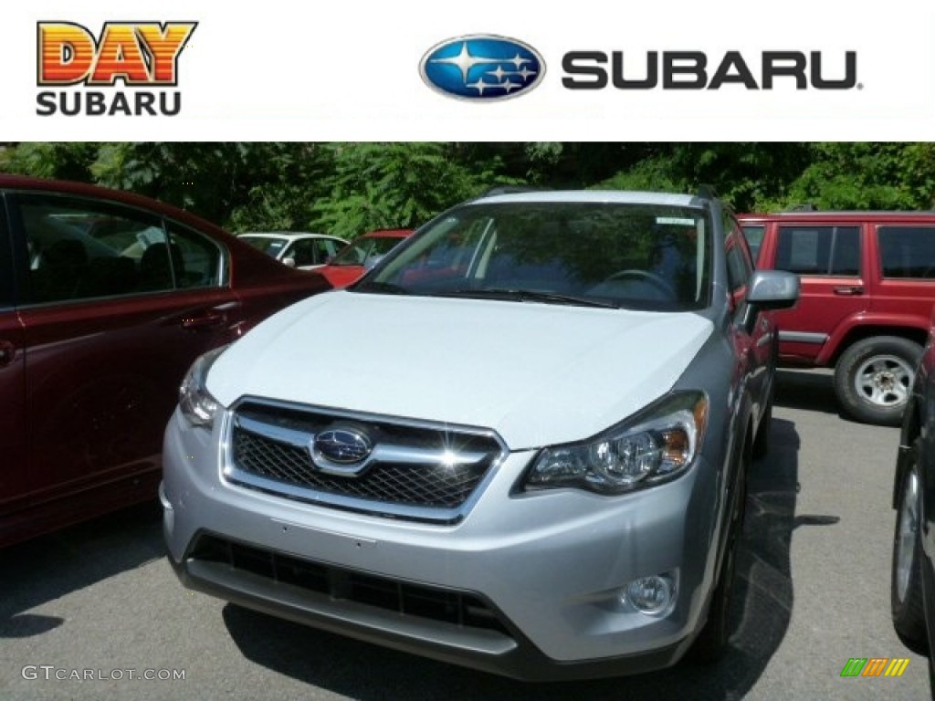 2013 XV Crosstrek 2.0 Premium - Ice Silver Metallic / Black photo #1