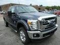 Blue Jeans Metallic 2013 Ford F350 Super Duty Lariat SuperCab 4x4 Exterior