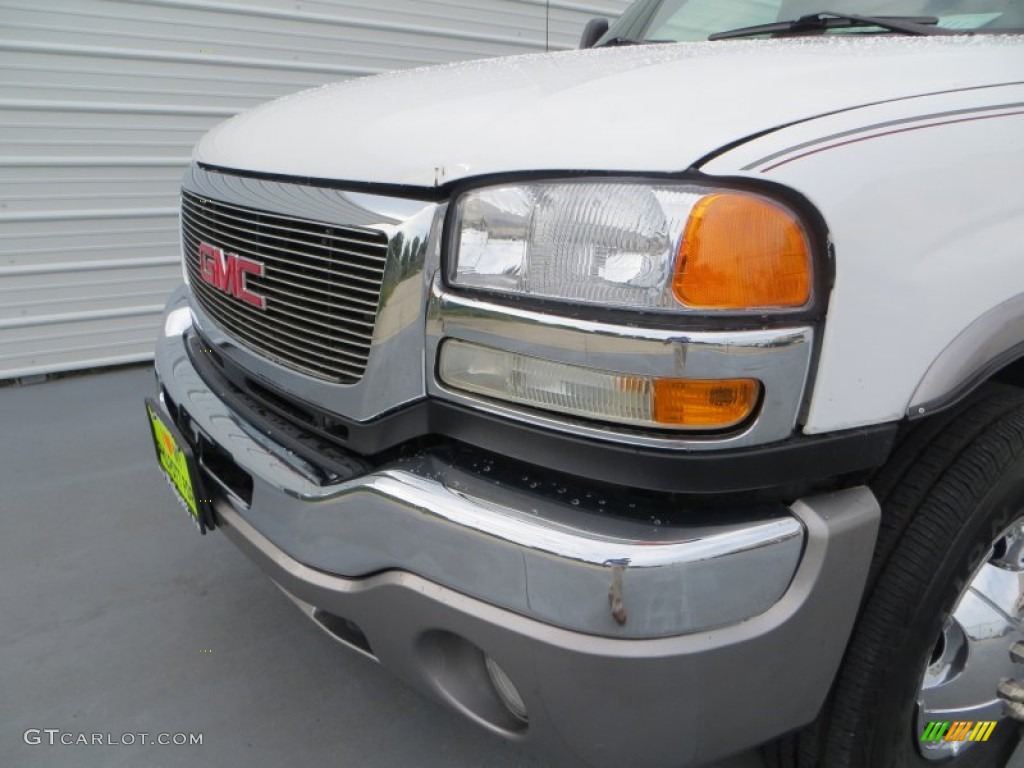 2006 Sierra 3500 SLE Crew Cab 4x4 Dually - Summit White / Dark Pewter photo #11