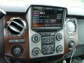 2013 Ford F350 Super Duty Black Interior Controls Photo