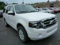 White Platinum Tri-Coat 2013 Ford Expedition Limited 4x4