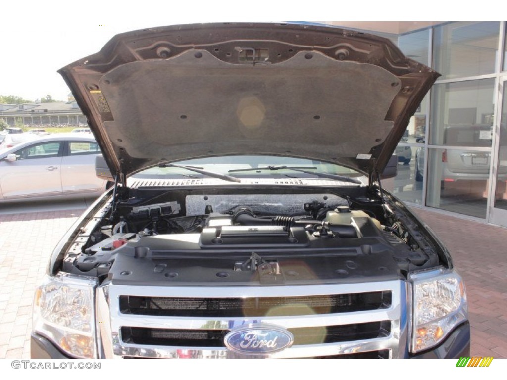 2008 Expedition Eddie Bauer 4x4 - Stone Green Metallic / Camel photo #16