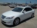 White Satin Pearl - Genesis 3.8 Sedan Photo No. 1