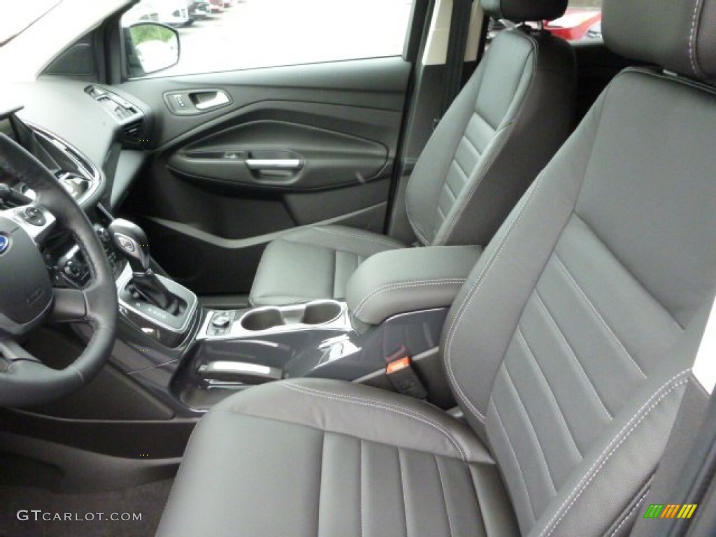 2014 Ford Escape Titanium 2.0L EcoBoost 4WD Front Seat Photo #83432038