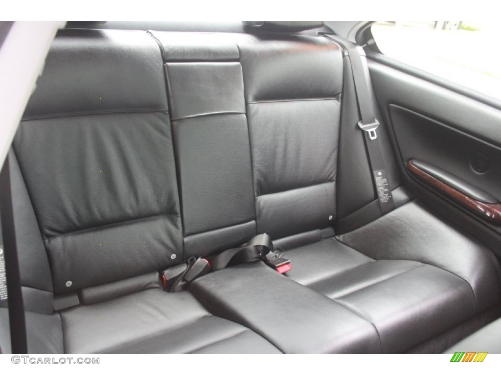 2006 3 Series 325i Coupe - Sparkling Graphite Metallic / Black photo #12