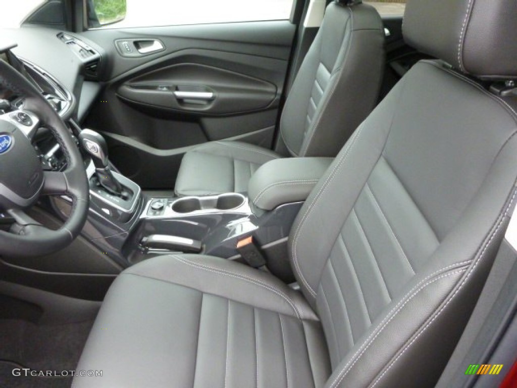 2014 Ford Escape Titanium 2.0L EcoBoost 4WD Front Seat Photo #83432341