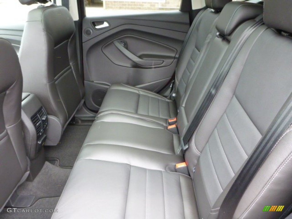 Charcoal Black Interior 2014 Ford Escape Titanium 2.0L EcoBoost 4WD Photo #83432362