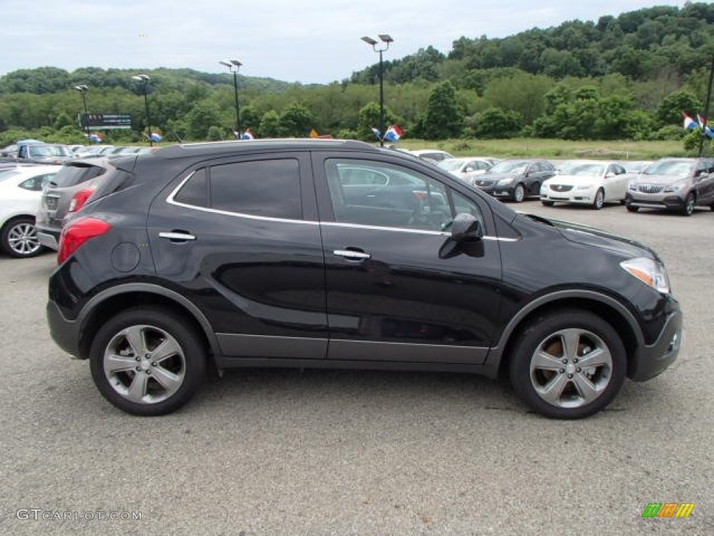 2013 Encore Convenience AWD - Carbon Black Metallic / Ebony photo #5