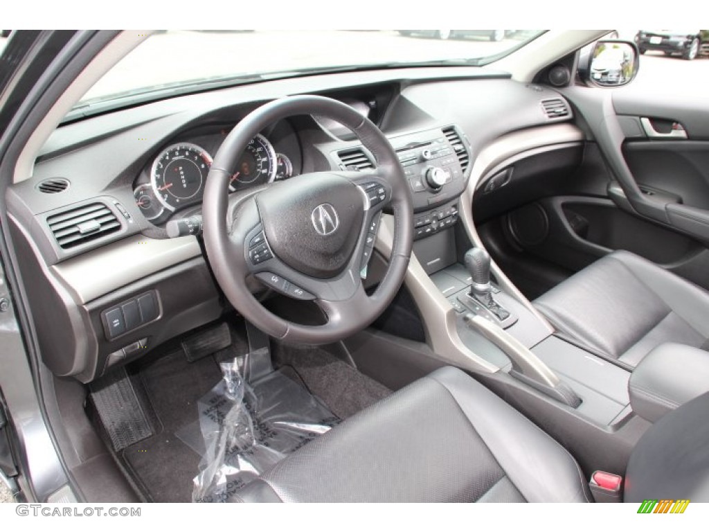2010 TSX Sedan - Polished Metal Metallic / Ebony photo #10