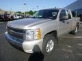 2009 Silver Birch Metallic Chevrolet Silverado 1500 LT Extended Cab 4x4  photo #7