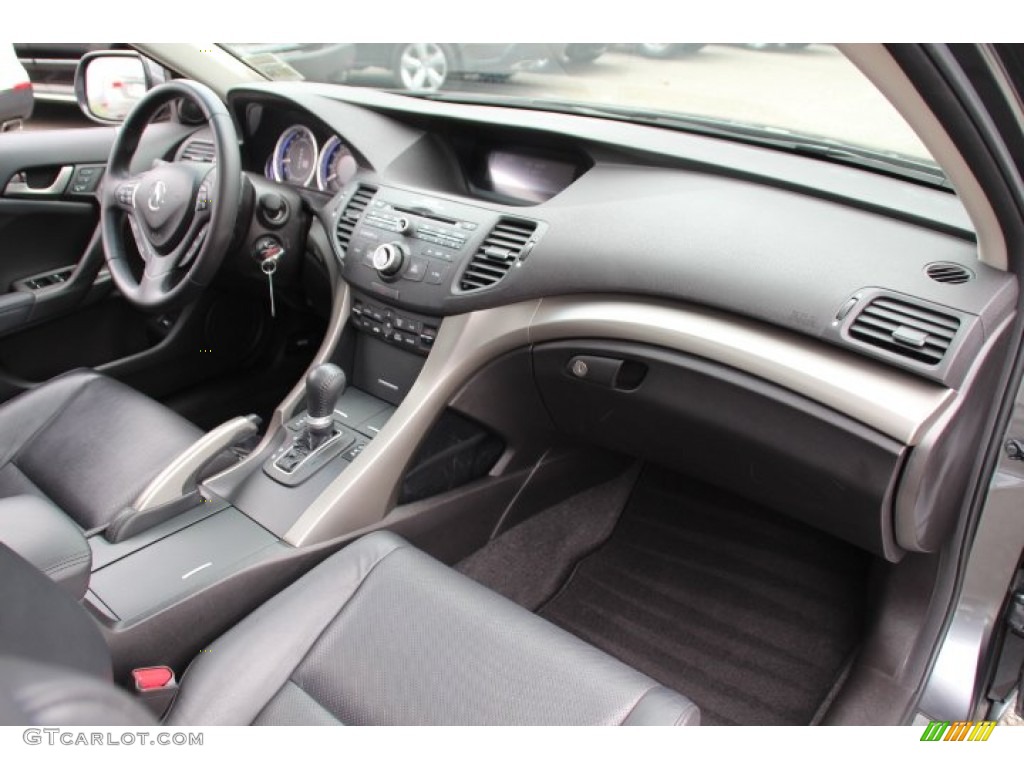 2010 TSX Sedan - Polished Metal Metallic / Ebony photo #26