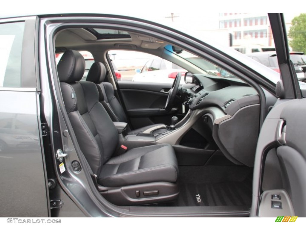 2010 TSX Sedan - Polished Metal Metallic / Ebony photo #27