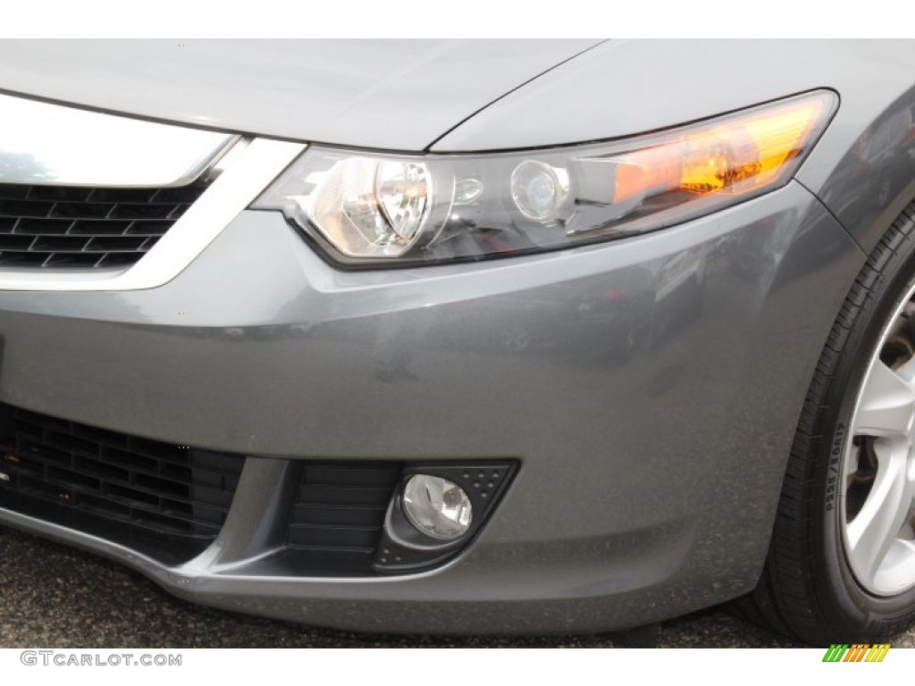 2010 TSX Sedan - Polished Metal Metallic / Ebony photo #30