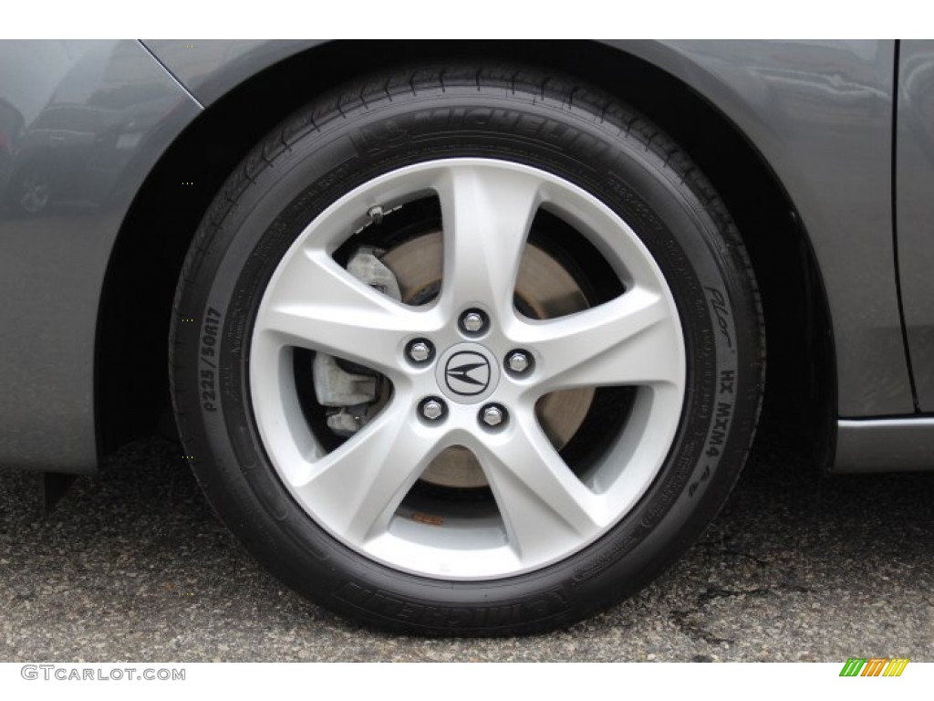 2010 TSX Sedan - Polished Metal Metallic / Ebony photo #31