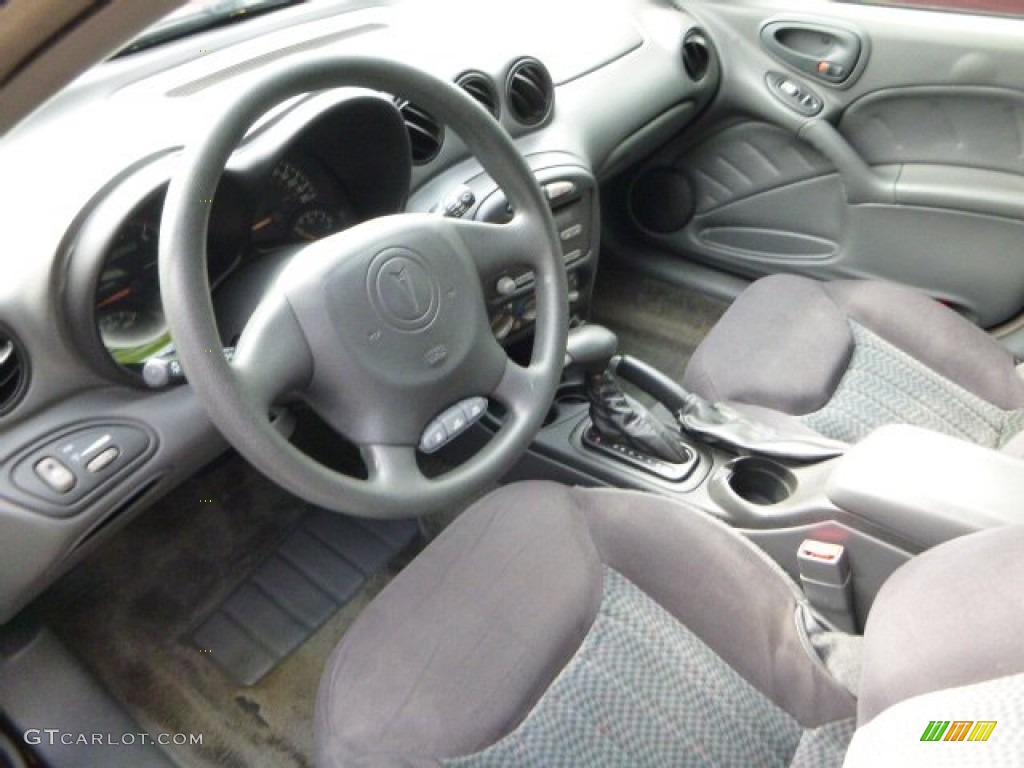Dark Pewter Interior 2004 Pontiac Grand Am SE Sedan Photo #83433856