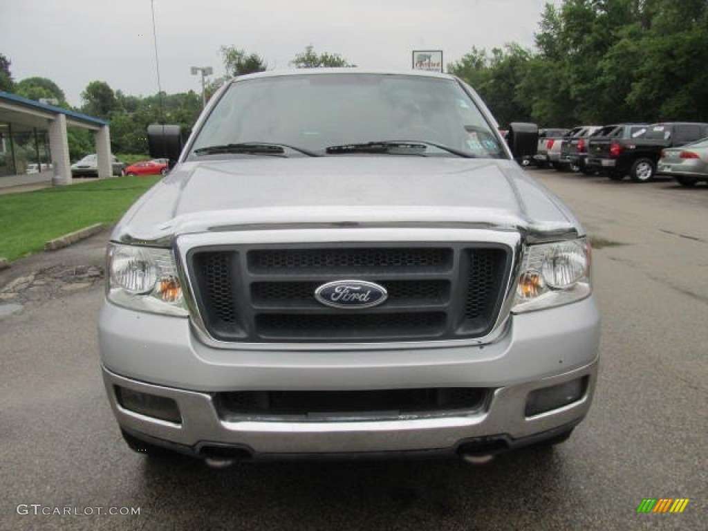 2004 F150 XLT SuperCab 4x4 - Silver Metallic / Medium Graphite photo #11
