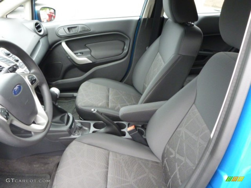 2013 Fiesta SE Hatchback - Blue Candy / Charcoal Black photo #8