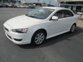 Wicked White 2014 Mitsubishi Lancer ES Exterior