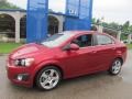Crystal Red Tintcoat 2012 Chevrolet Sonic LTZ Sedan