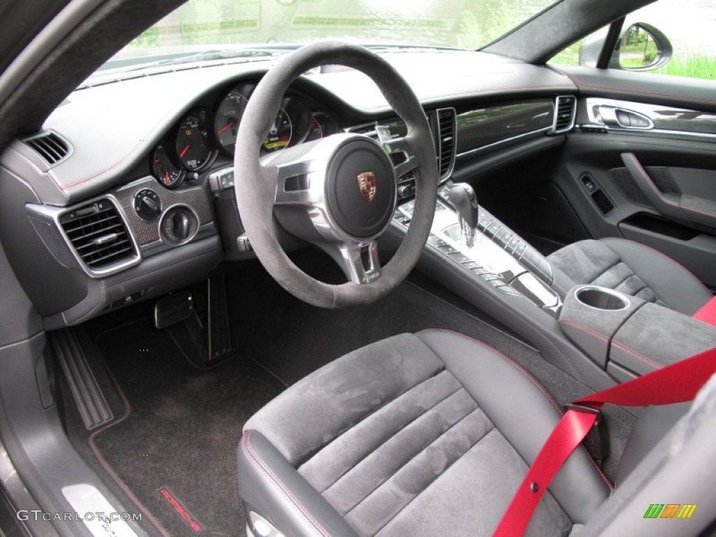 Black Interior 2013 Porsche Panamera GTS Photo #83436046