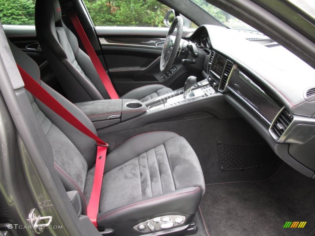 Black Interior 2013 Porsche Panamera GTS Photo #83436211