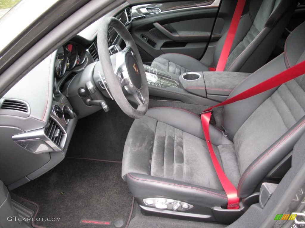 Black Interior 2013 Porsche Panamera GTS Photo #83436283
