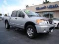 Radiant Silver - Titan Pro-4X Crew Cab 4x4 Photo No. 2