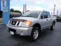 Radiant Silver - Titan Pro-4X Crew Cab 4x4 Photo No. 4