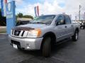 Radiant Silver - Titan Pro-4X Crew Cab 4x4 Photo No. 25